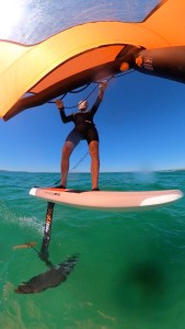 Photos of Simon Wingfoiling