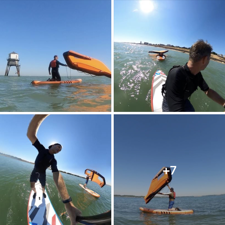 Photos of Wingfoiling
