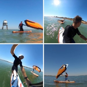 Photos of Wingfoiling